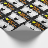 Papier Cadeau halloween graveyard (Coin)