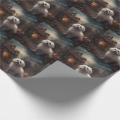Papier Cadeau Halloween maltais effrayant (Coin)