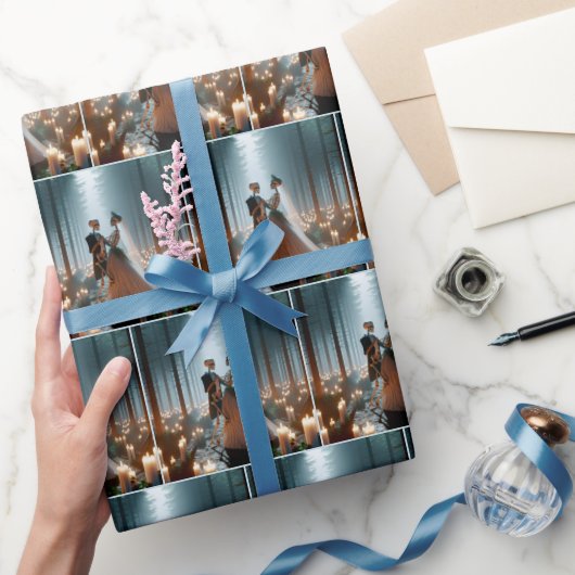 Papier Cadeau Halloween mariée et danse de chambre (Cadeaux)