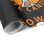 Papier Cadeau Halloween Me Montrez-Moi Le Squelette Candy (Coin rond)