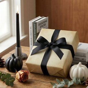Papier cadeau Halloween Parchemin Vintage