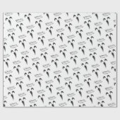 Papier Cadeau Halloween satiriques (Plat)