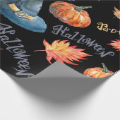 Papier Cadeau Halloween seamless pattern with halloween pumpkin, (Coin)