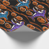 PAPIER CADEAU HALLOWEEN SHARK (Coin)