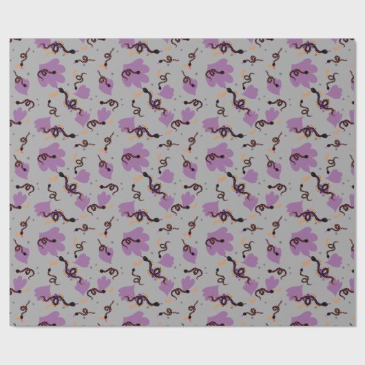 Papier Cadeau Halloween snakes_gray (Plat)