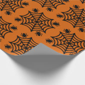 Papier Cadeau Halloween Spiderweb (Coin)