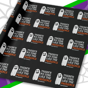 Papier Cadeau Halloween Spirit Happy Ghost Funny Halloween