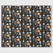 Papier Cadeau Halloween Trick ou Treat (Plat)