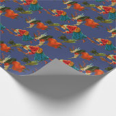 Papier Cadeau Halloween vols de nuit petits (Coin)
