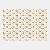 Papier cadeau Halloween Whimsical 3 Pack (Devant 3)