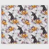 Papier Cadeau Halloween Witch (Plat)