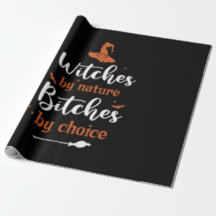 Papier Cadeau Halloween Witches by Nature Birthday