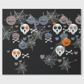 Papier Cadeau Halloween wrapping paper (Plat)
