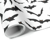 Papier Cadeau Halloween Wrapping Paper  (Coin rond)
