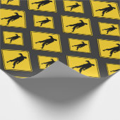 Papier Cadeau Halloween Zombie (Coin)