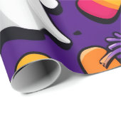 Papier Cadeau Haloween (Coin rond)