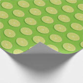 Papier Cadeau Halte Lime (Coin)