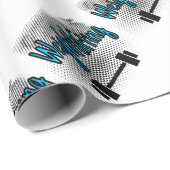 Papier Cadeau Haltérophilie (Coin rond)