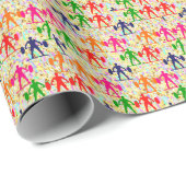 Papier Cadeau Haltérophilie (Coin rond)
