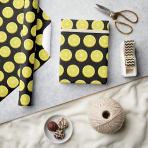 Papier Cadeau Halve Lemon