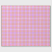 Papier Cadeau HAMbWG Papier d'enveloppement de matte - Tartan ro (Plat)
