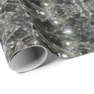 Papier Cadeau HAMbyWG - Enveloppement cadeau - Diamants brillant