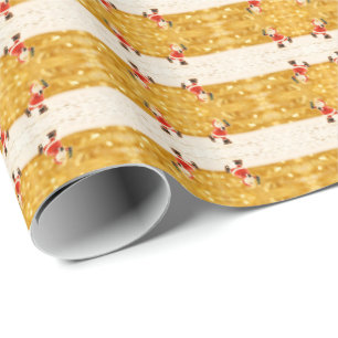 Papier Cadeau HAMbyWG - Enveloppement cadeau - "Patinage de la b