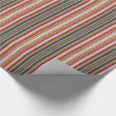 Papier Cadeau HAMbyWG - Papier à envelopper - Bande de bonbons d (Coin)