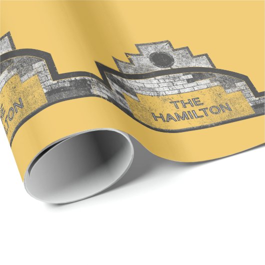 Papier Cadeau Hamilton (Coin rond)