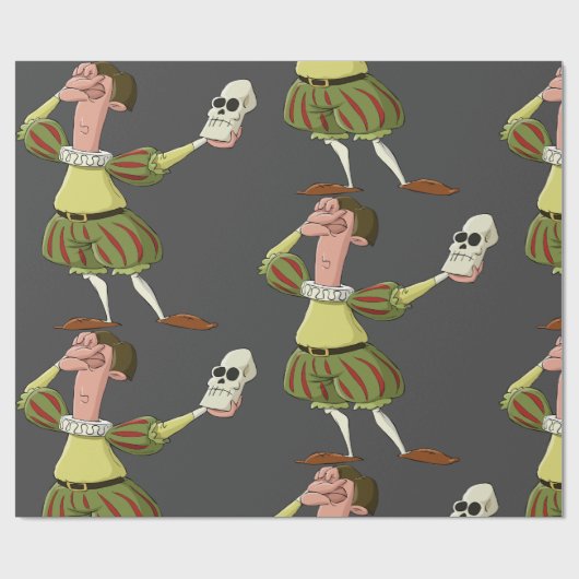 Papier Cadeau Hamlet (Plat)