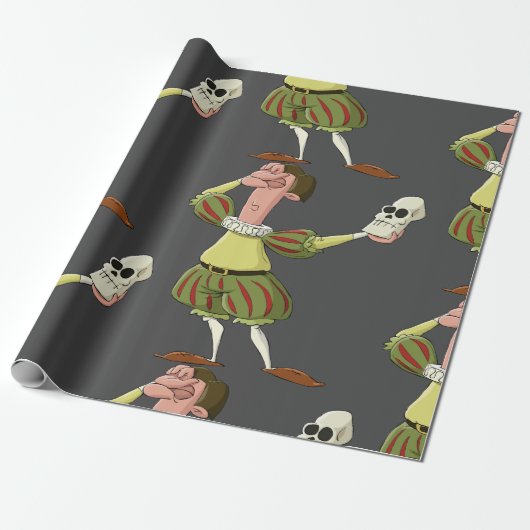 Papier Cadeau Hamlet (Déroulé)
