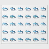 PAPIER CADEAU HAMMERHEAD SHARK HAMMERHEAD (Plat)