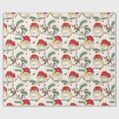 Papier Cadeau Hamster Christmas Wrapper Paper Design (Plat)
