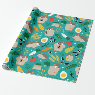 Papier Cadeau Hamsters Et Leurs Traitements