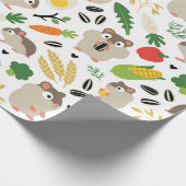 Papier Cadeau Hamsters Et Leurs Traitements (Coin)