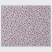 Papier Cadeau Hanche Holidaze - brouillard de lavande (Plat)