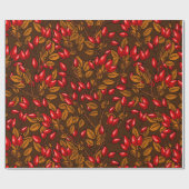 Papier Cadeau hanches roses, brune et rouge (Plat)