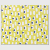 Papier Cadeau Hand drawn brush stroke seamless pattern. (Plat)