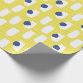 Papier Cadeau Hand drawn brush stroke seamless pattern. (Coin)
