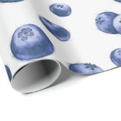Papier Cadeau Hand drawn watercolor seamless repeated pattern wi (Coin rond)