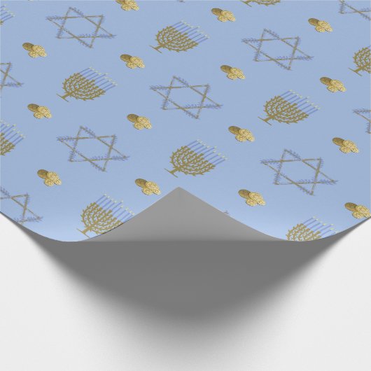 Papier Cadeau Hanoukka (Coin)