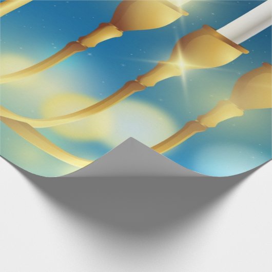 Papier Cadeau Hanoukka (Coin)