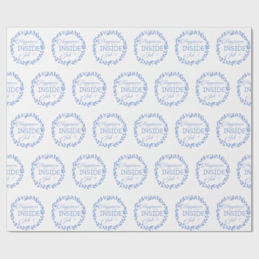 Papier Cadeau Happiness Is (Plat)