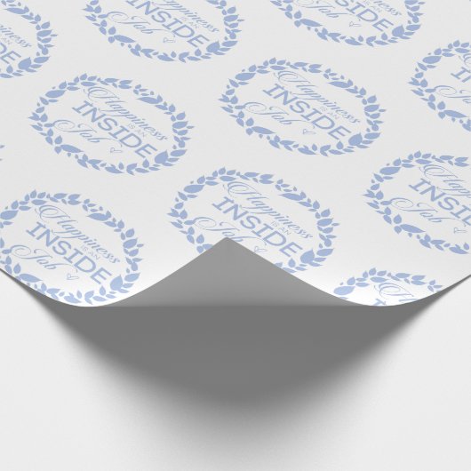 Papier Cadeau Happiness Is (Coin)