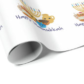 Papier Cadeau Happy (Coin rond)