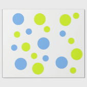 Papier cadeau Happy Bubbles (Plat)