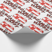 Papier Cadeau Happy Camper (Coin)