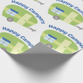 Papier Cadeau Happy Campers (Coin)