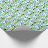 Papier Cadeau Happy Campers (Coin)