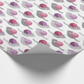 Papier Cadeau Happy Cute Cats Playing with Balls (Coin)